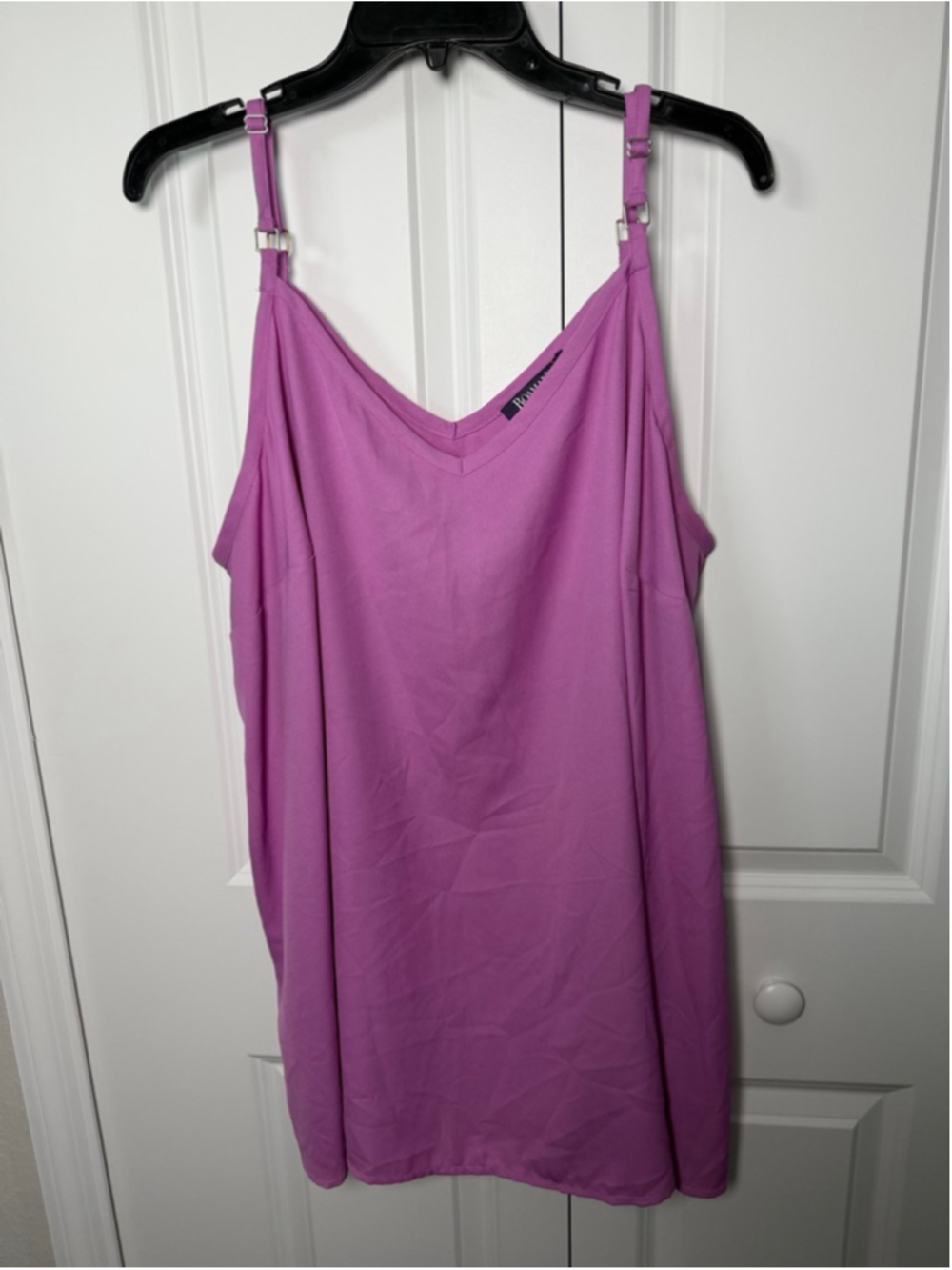 Roaman's Purple/Pink Camisole Plus Size 24W